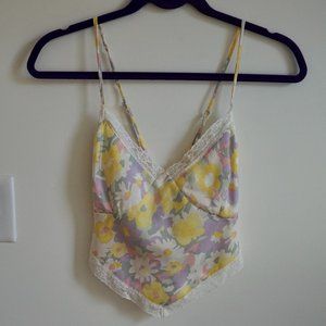 Glassons Scarf Print Top Size AUS10